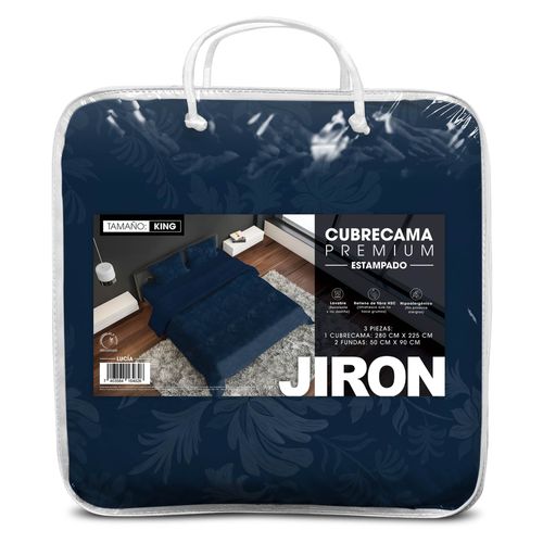Jiron Cubrecama Lucia Full King