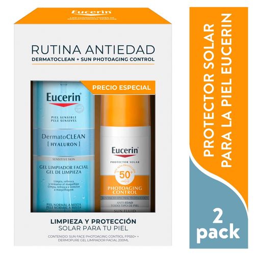 2pk Eucerin Bloq Photoage Gel Limp 250ml