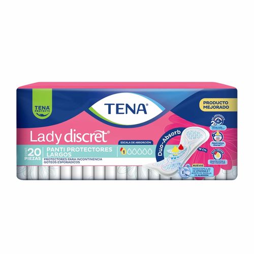 Panti Protectores Tena ® Lady Discret - 20 Unidades