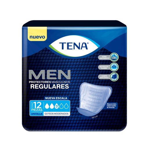 Protector Tena ® Para Incontinencia Men - 12 Unidades