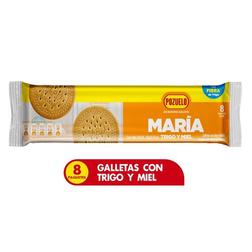 Galleta Pozuelo María Trigo y Miel - 168 g