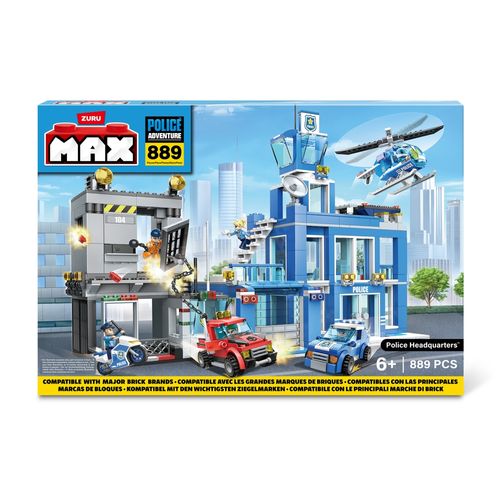 Bloques Max City Policía - 889 Pzas
