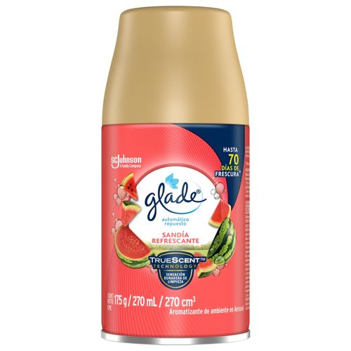 Aromatizante Glade automático Sandía 1 repuestos -175g