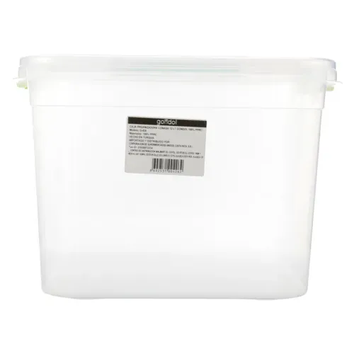 Caja Organizadora Con Asa 12 Lt Gondol