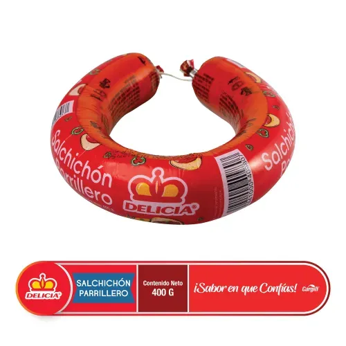 Salchichón Delicia Parrillero - 400 g