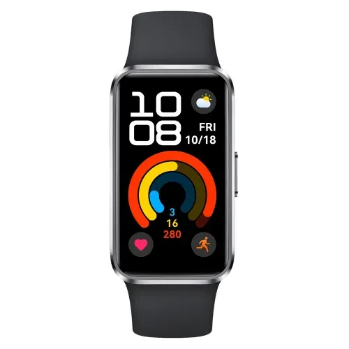 Band Huawei 10 cuerpo metálico negro