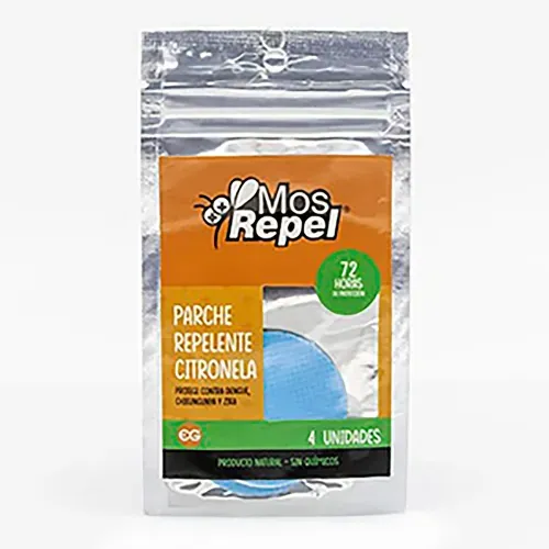 Repelente EG Adhesivo Parche Natural Para Niños 4 unidades