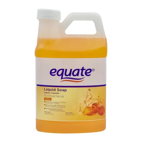 Jabón Líquido Equate Antibacterial Aroma Ámbar - 1000 ml