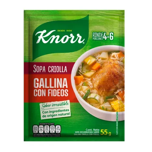 Sopa Knorr Gallina Criolla - 54 g