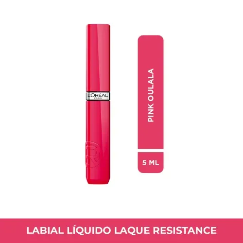 Labial Líquido L'Oreal Infallible Laque Resistance Pink Oulala 5ml