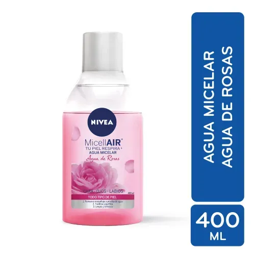 Agua Micelar Nivea Rosas Todo Tipo Piel -400ml