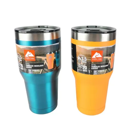 Tumbler insulado Ozark Trail ligero acero inoxidable color surtido - 32 oz