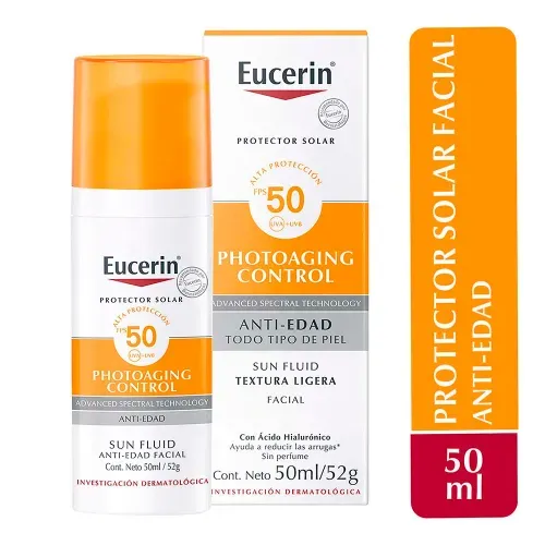 Protector solar facial Eucerin - 50 ml