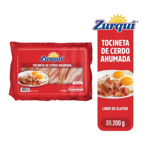 Tocineta Zurquí de cerdo -200 g