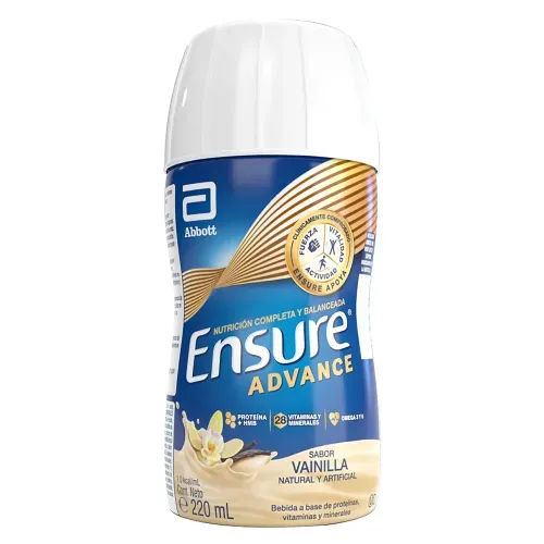Fórmula Nutricional Ensure® Advance Sabor Vainilla - 220ml