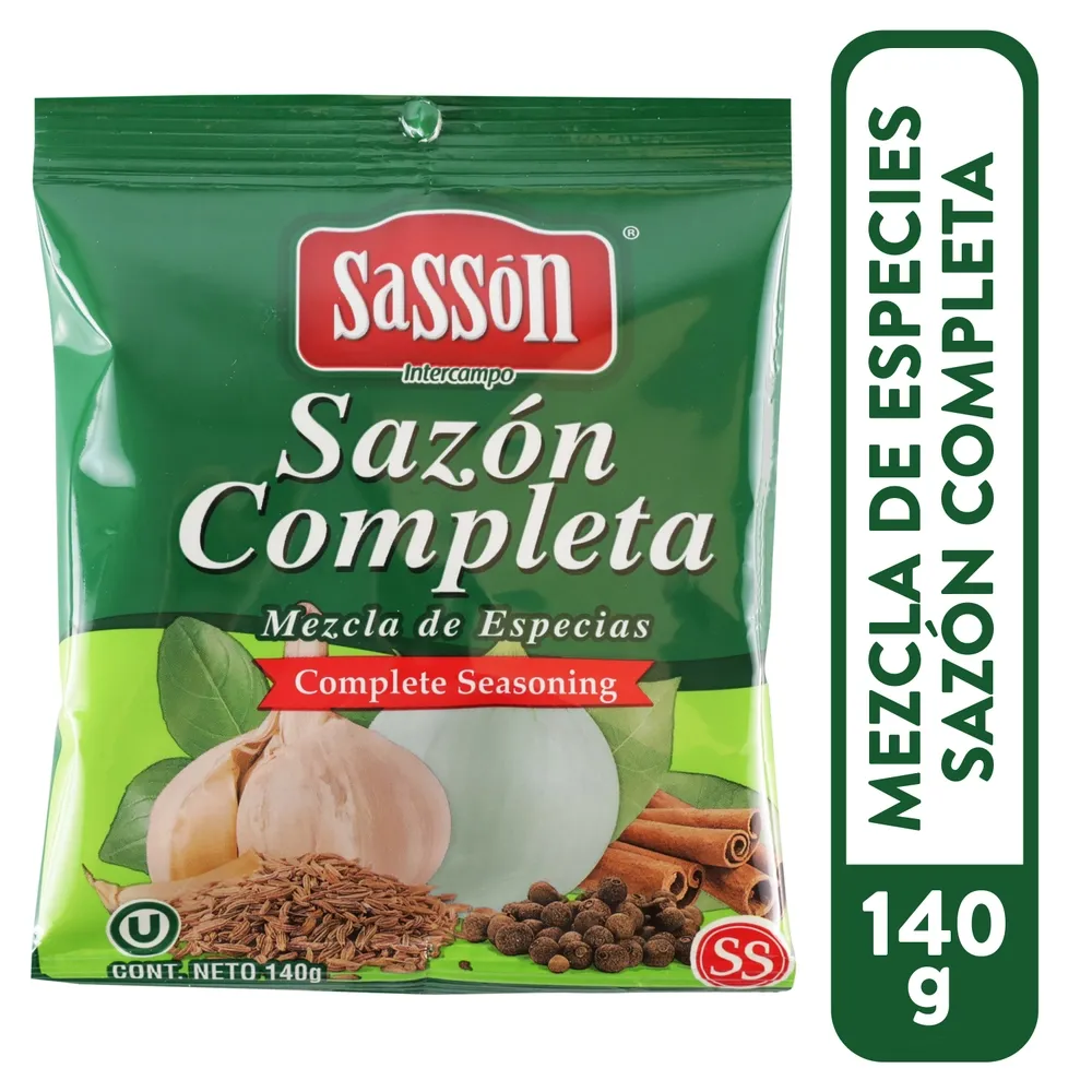 Sasson Sazón completa Sassón mezcla de especias 140 g