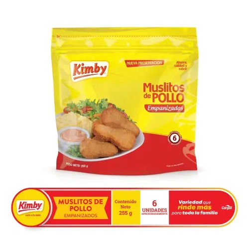 Muslitos de Pollo Kimby Preformado Congelado - 222 g