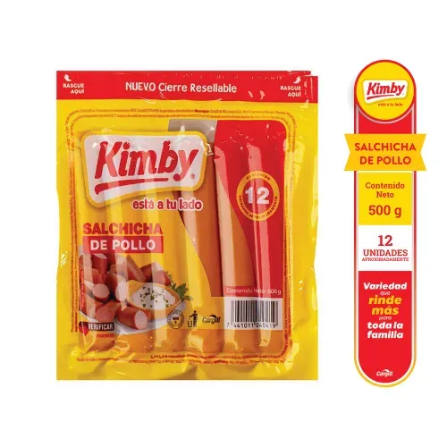 Salchicha de Pollo Kimby Económica - 500 g