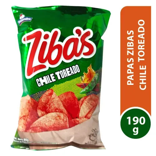 Papas Zibas Chile Toreado 190gr
