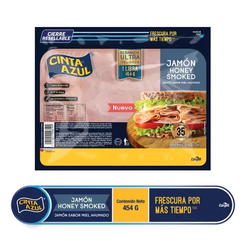 Jamon Cinta Azul Honey Smoked - 454 g