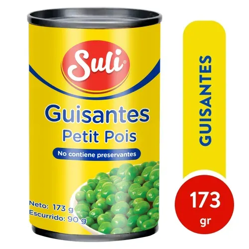 Guisantes Suli Petit Pois - 173 g