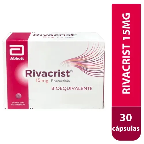 Antiviral, Gripe y Tos Abbott Rivacrist 15mg x 30 Cap