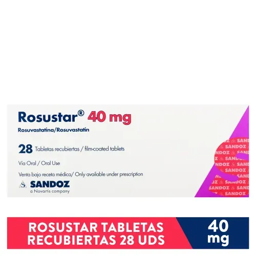 Rosustar 40 mg x 28 Tabs Unidad