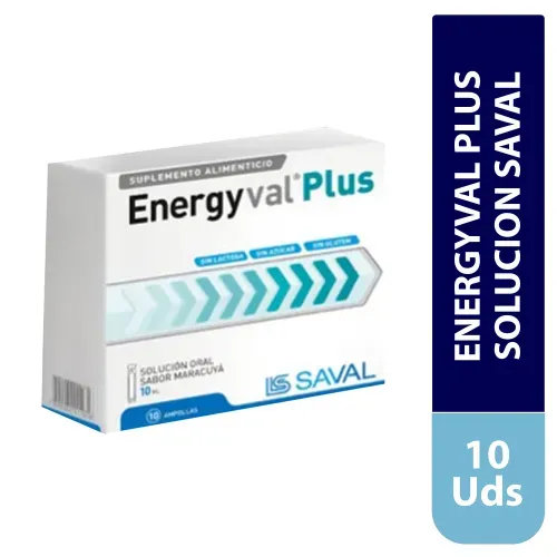 Energyval Plus Solucion Saval 10 Ampolla