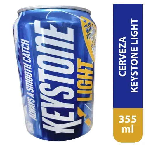 Cerveza Keystone Light 355 Ml