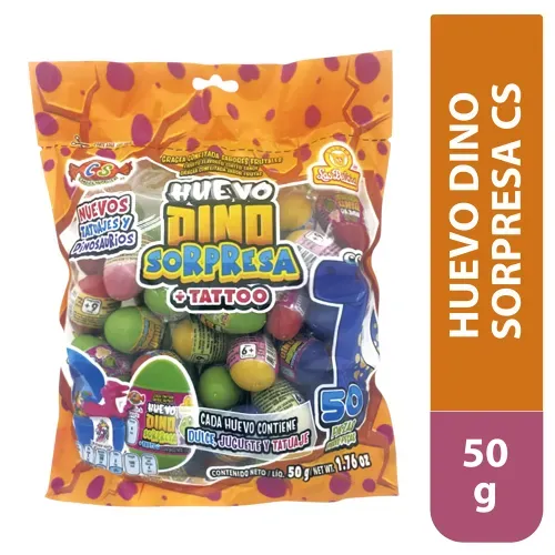 Huevo Dino CS sorpresa – 50 g