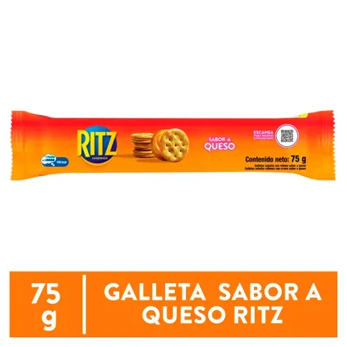 Galleta Ritz Queso Tubo 75g
