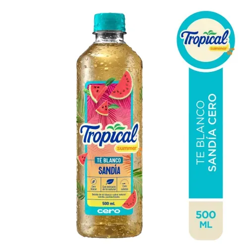 Tropical Te Blanco Sandia Cero 500ml