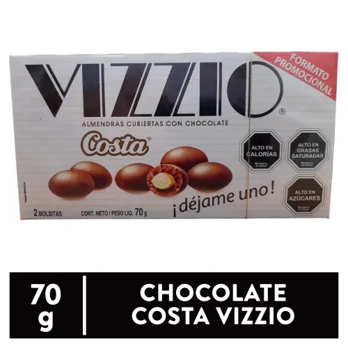 Chocolate Costa Vizzio Exp 70g