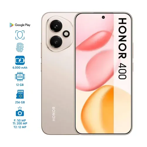 Celular Honor 400 12GB RAM 256GB Almacenamiento