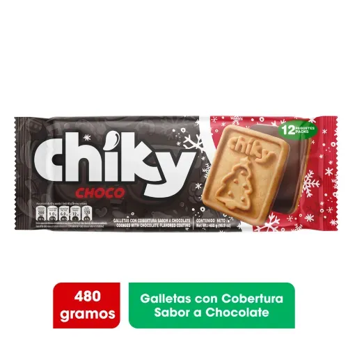 Galletas Chiky Pozuelo sabor chocolate - 480 g