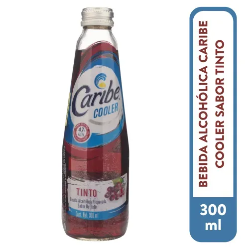 Bebida alcohólica Caribe Cooler Tinto - 300 ml