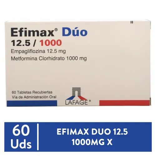 Efimax Duo 12 5 1000mg x 60 Tableta