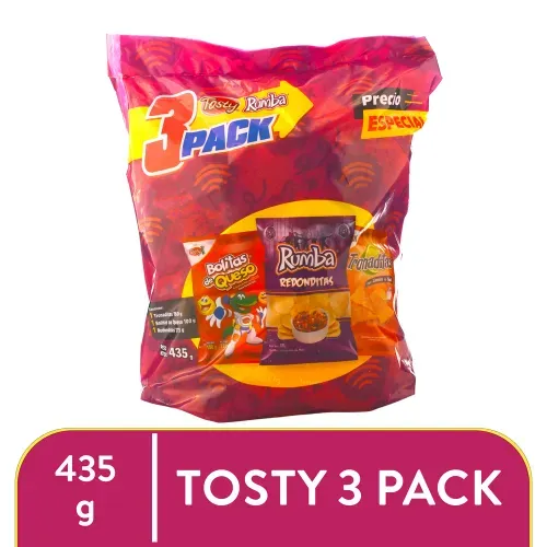Tosty 3 Pack 435g