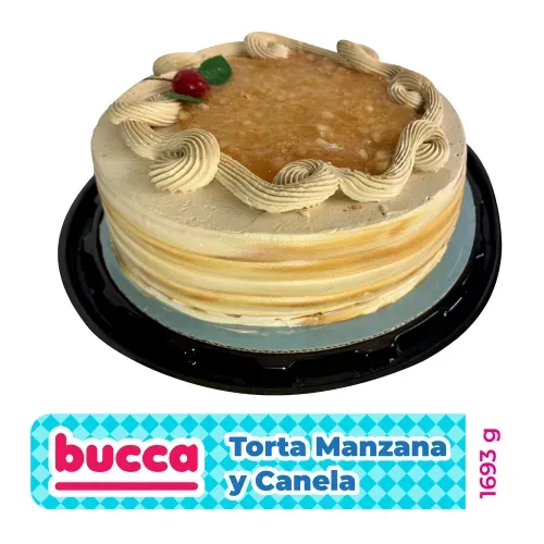 Torta Bucca Manzana Canela 1300 g