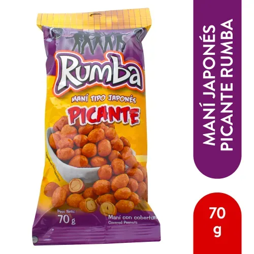 Mani Rumba Japones Picante - 70 g