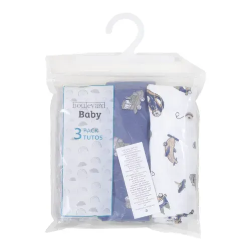 3pk Frazada Boulevard Bebo b