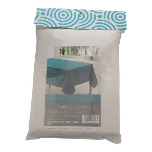 Mantel Poliester Tama§O 140X215 Cms