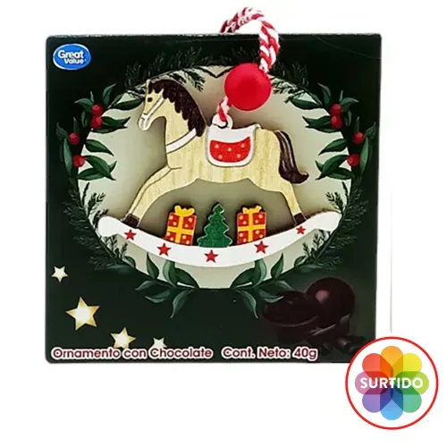 Caja Great Value Adorno Chocolates 40gr