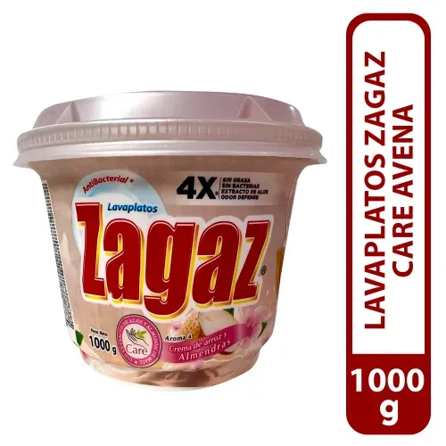 Lavaplatos Zagaz avena y almendra - 1000 g