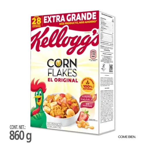 Cereal Kelloggs Corn Flakes - 860 g