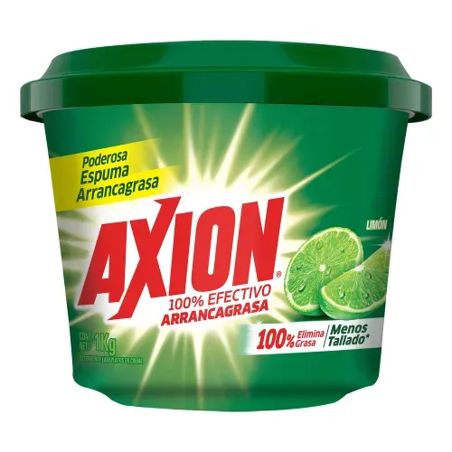 Lavaplatos Axion Limón Pasta - 1kg