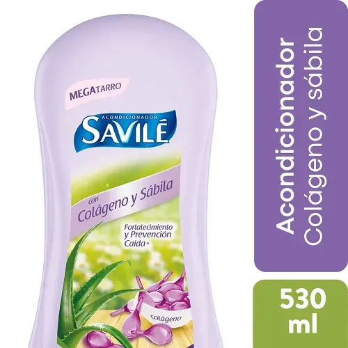 Acondicionador Savile Con Colageno y Sábila - 530 ml