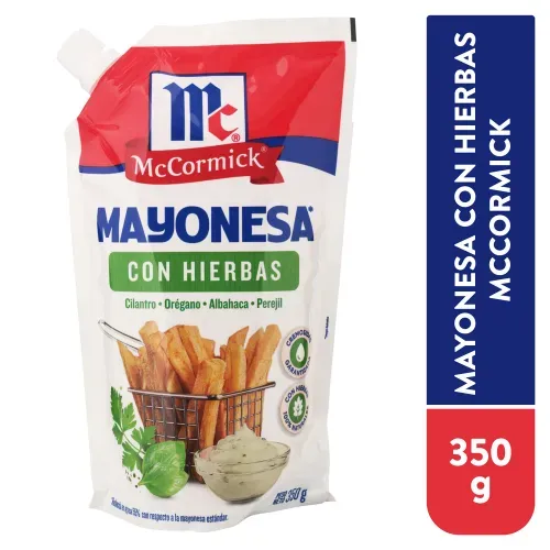 Mayonesa Con Hierbas Mccormick 350ml