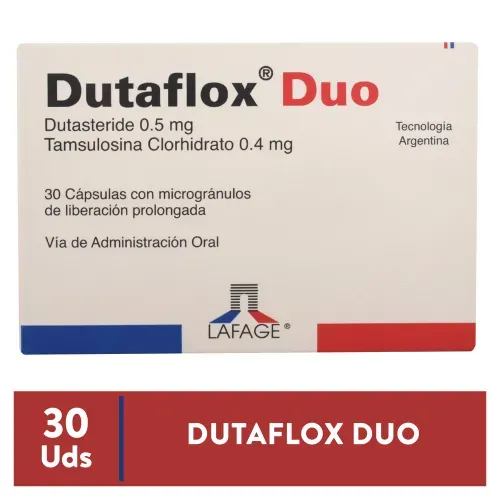 Dutaflox Duo 0 5 0 4mg x 30 Capsula
