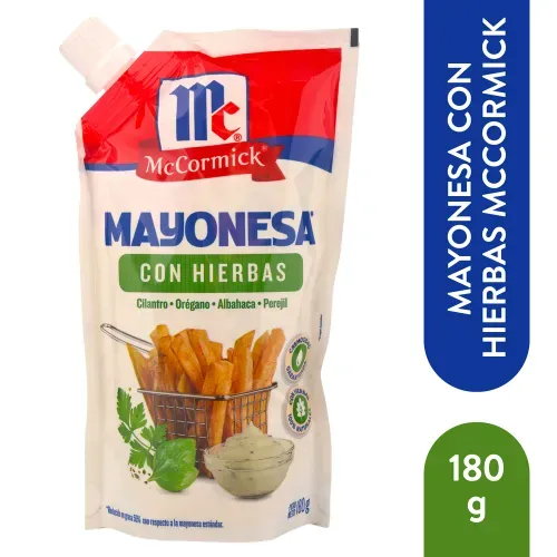 Mayonesa Con Hierbas Mccormick 180ml